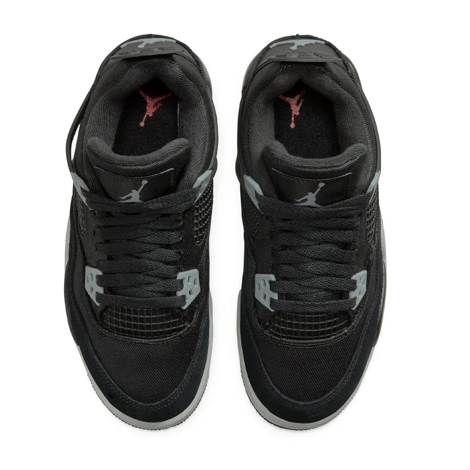 Canvas GS 4 Jordan Air Black Retro 0516